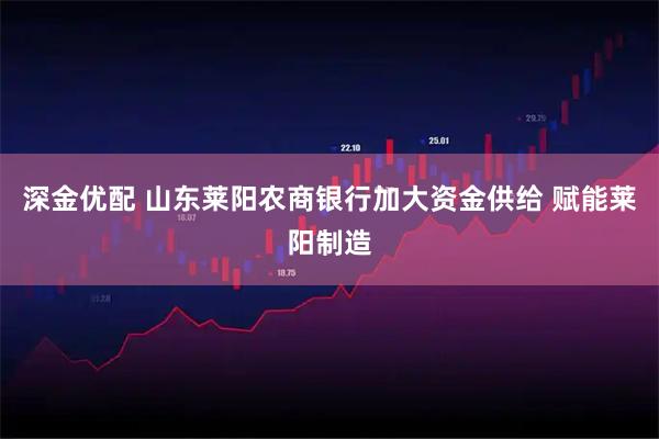 深金优配 山东莱阳农商银行加大资金供给 赋能莱阳制造