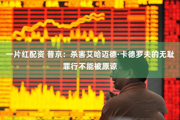 一片红配资 普京：杀害艾哈迈德·卡德罗夫的无耻罪行不能被原谅
